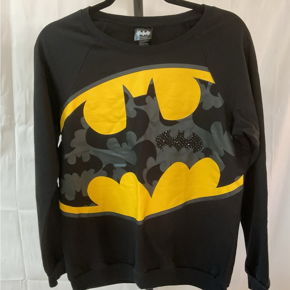 Batman Black and Yellow Crewneck Sweater